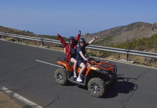Quad biplaza en Tenerife