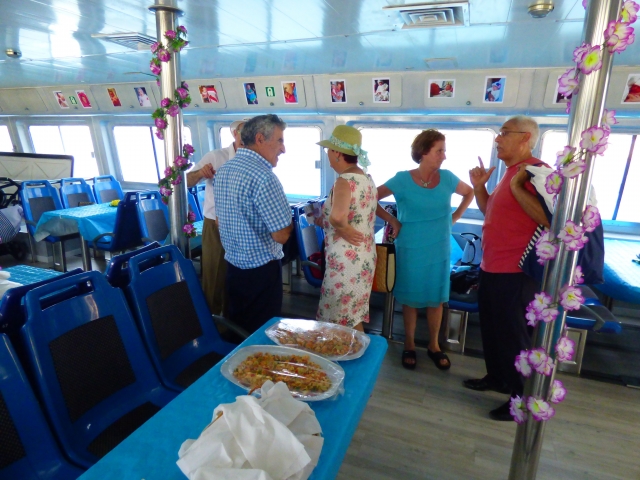 Comida a bordo