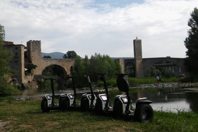 Besalu en segway