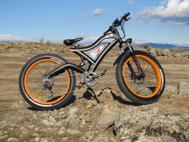 Fat bike en alquiler en Madrid