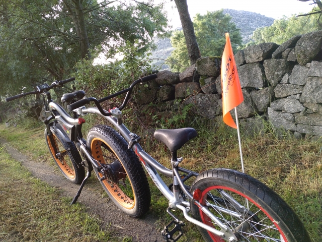 Fat bike tandem en Madrid