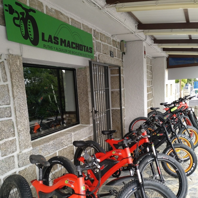 Instalaciones para el alquiler de fat bikes