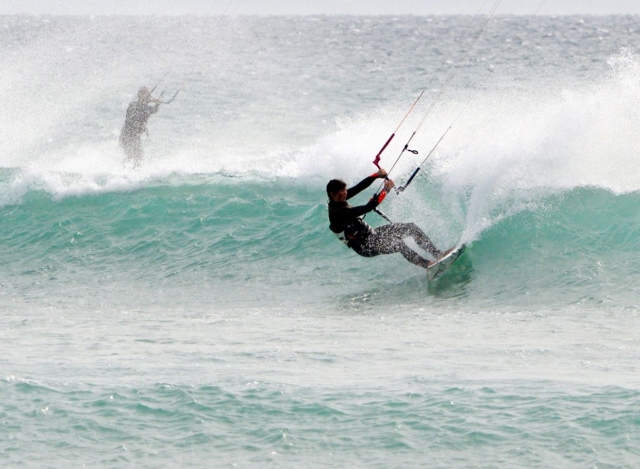  kitesurf profissional em Tarifa 