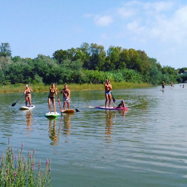  Tarifa de grupo de paddle surf 