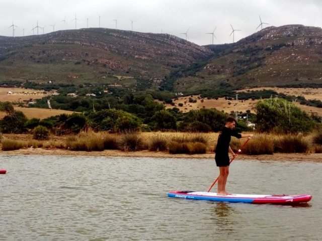  Travessia do rio SUP em Cádiz