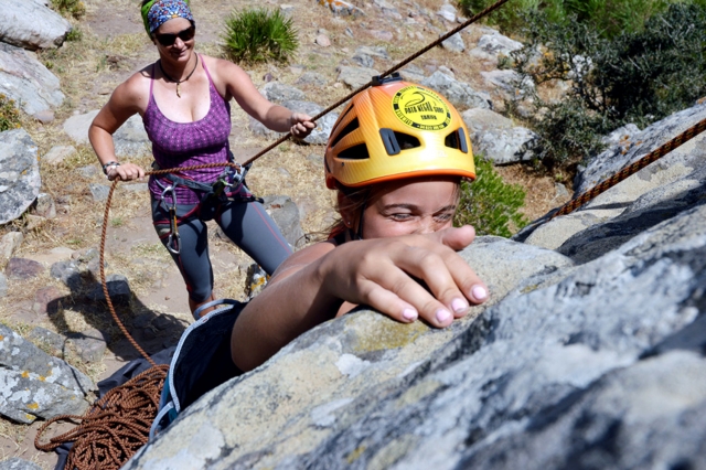 Iniciação à escalada em corda 