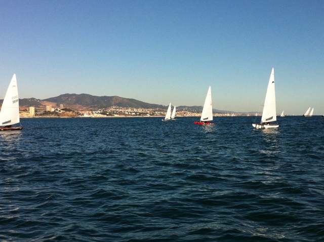 Patis de vela en Badalona
