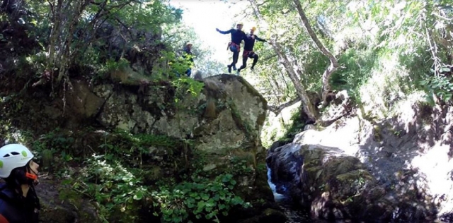 Saltos de cañones en León