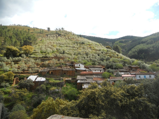Arquitectura de pizarra en Las Hurdes