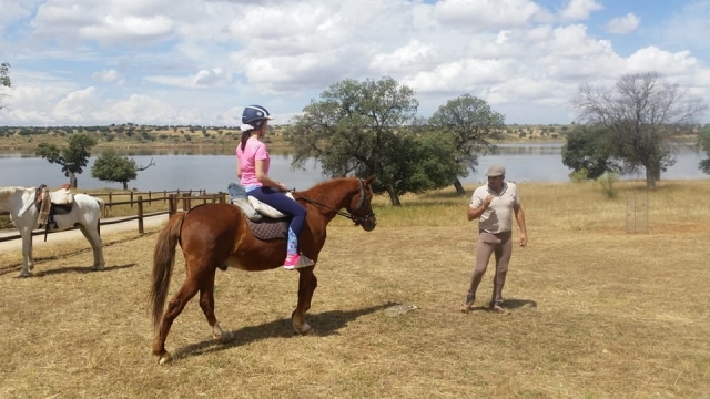 Clases de montar a caballo infantiles