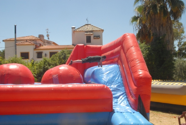 Volando sobre la colchoneta