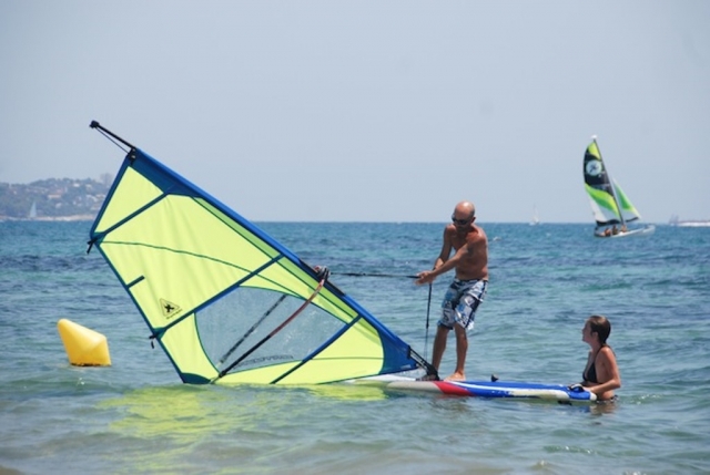 Aprenderas de los mejores windsurfers