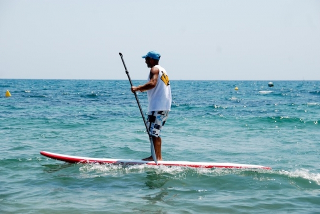 Profesor de paddle surf