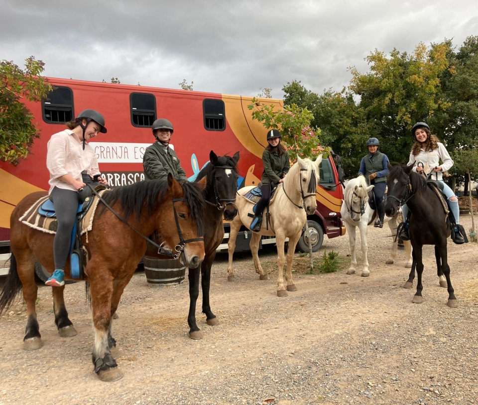Listos para la cabalgamarra
