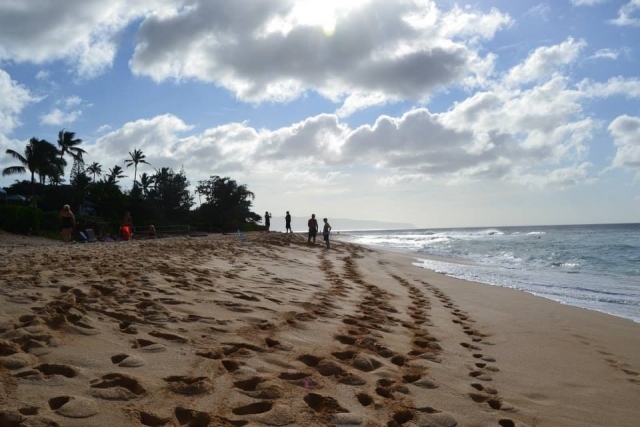  Der Malecon-Strand zum Üben 