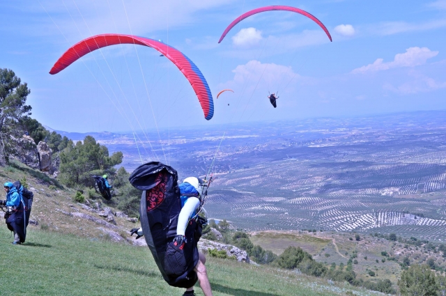  Saut en parapente à Pegalajar 