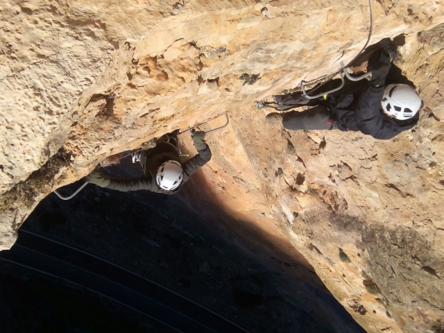 Iniciate en la escalada en el Cerro del Bu