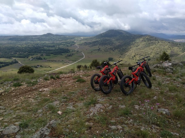 Fat bikes frente a la sierra