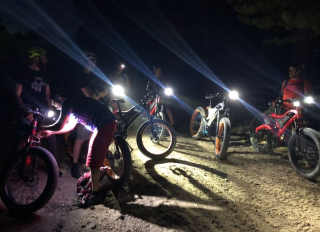 Rutas en bici nocturnas