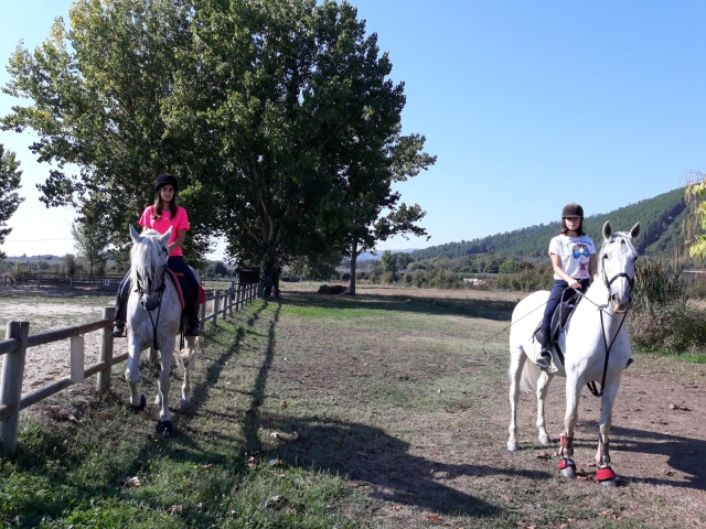 Saliendo de ruta a caballo por Galicia