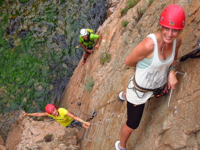  Ferrata with staples