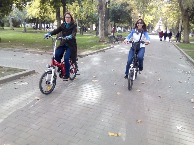 de paseo por el parque