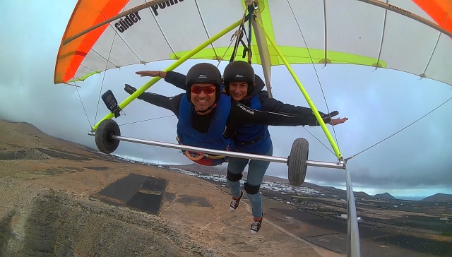 Vuelo parapente biplaza
