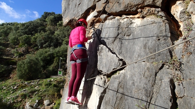 Via ferrata nivel intermedio 
