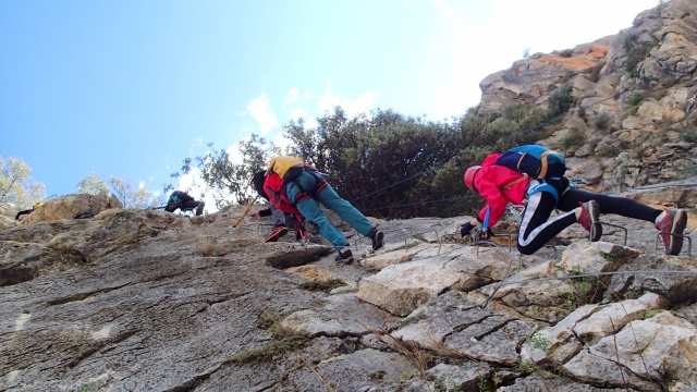 Via ferrata en Malaga