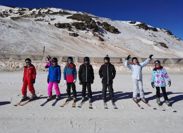  Imparare a sciare sulla pista di Granada 