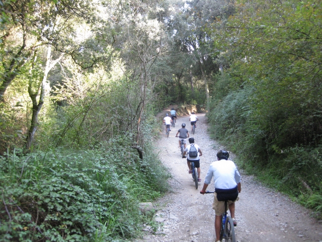 Grupo de amigos de ruta
