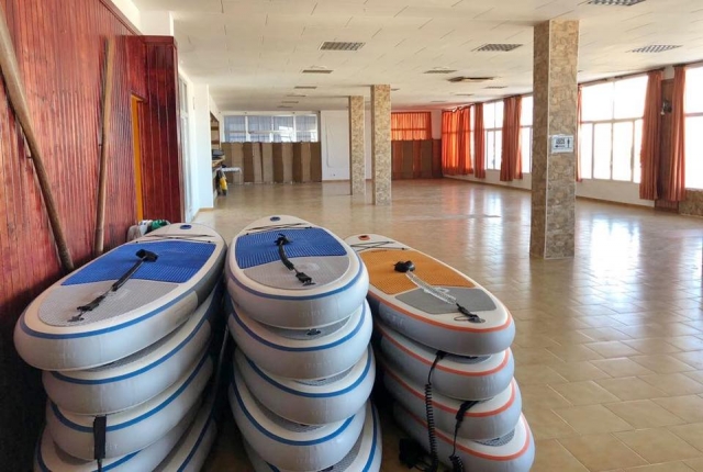 Tablas de paddle surf preparadas