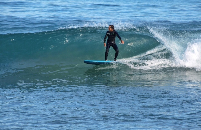 Surfeando en el Perelló