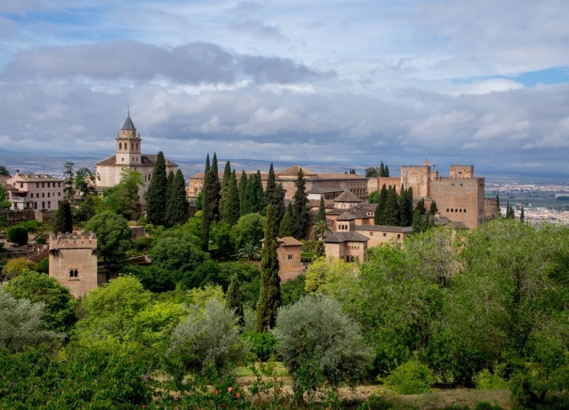  L'Alhambra dall'alto 