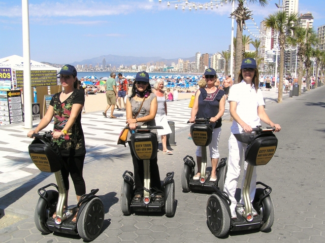  Through Calpe on a Segway 