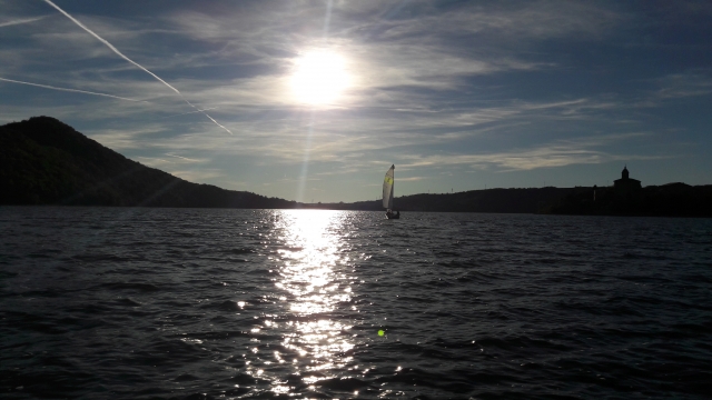  Sailboat under the sun 