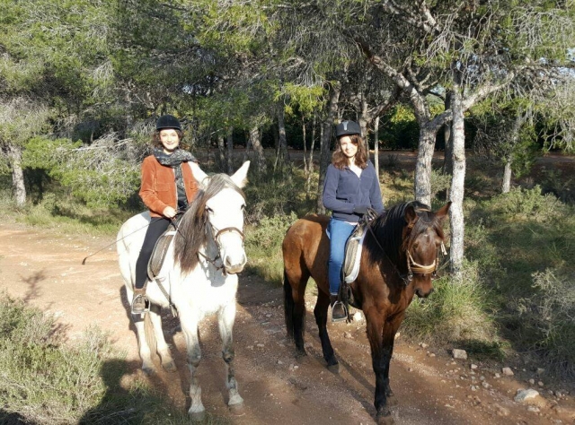 Excursion à cheval dans la Sierra Calderona 