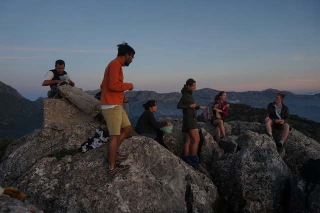  Le rocce della catena montuosa 