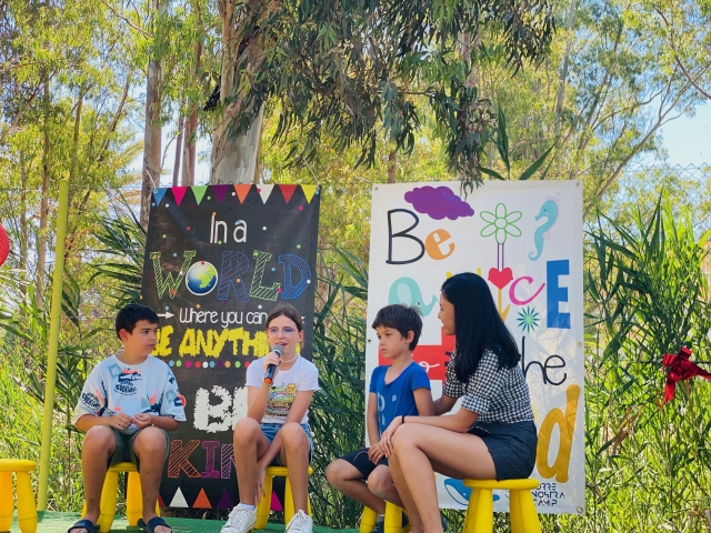 Durante los talleres creativos