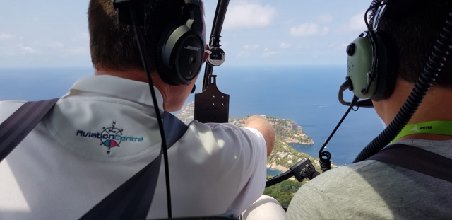  Next to the pilot in the flight 