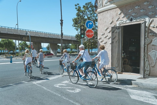 Visitando Alicante en bici