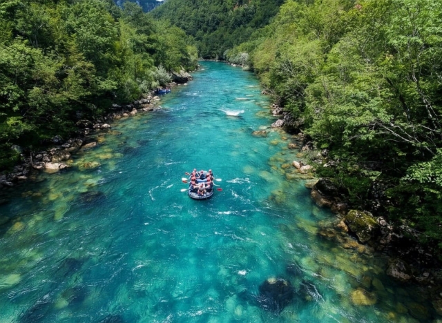 Rafting familiar