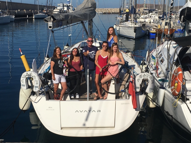 Saliendo del puerto