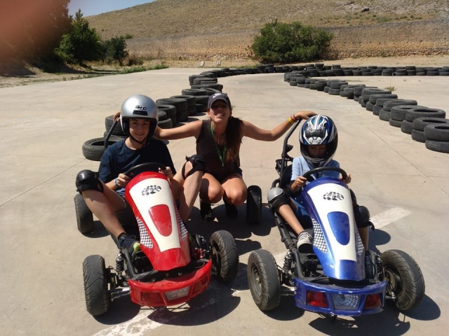  On the kart circuit 