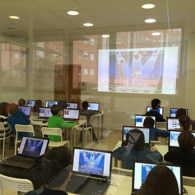  In programming class 