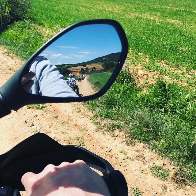  Führend auf der Quad-Route