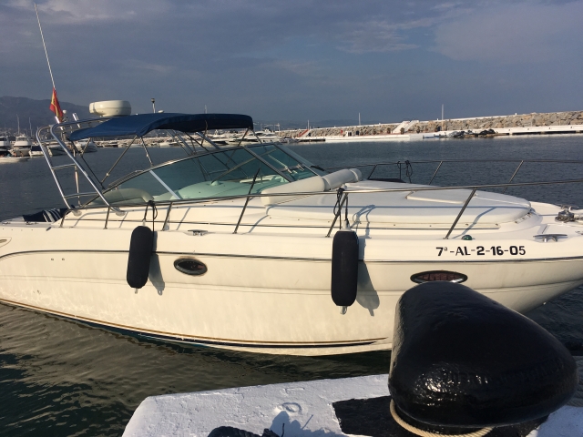 Amarrado en Puerto Banús