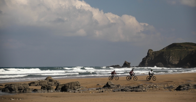  Passeggiate in MTB lungo la spiaggia 