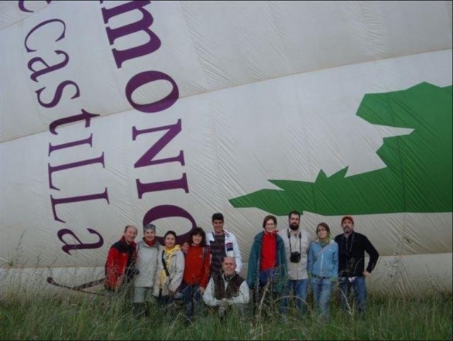 Preparados para el vuelo en globo
