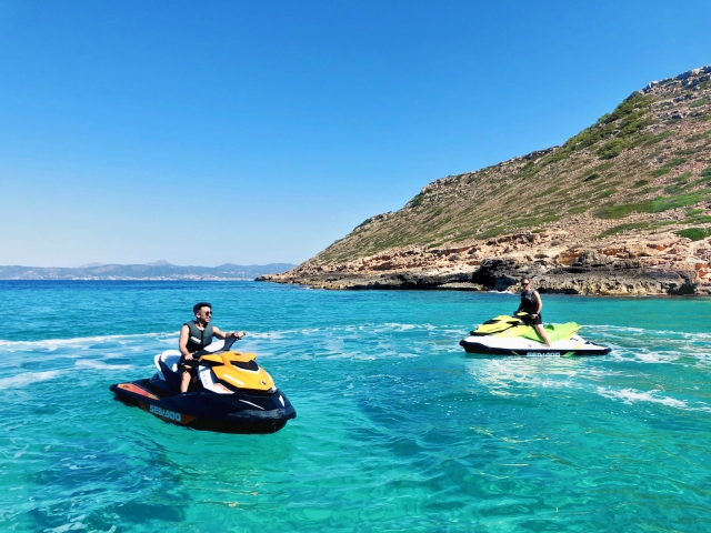  Visiter Majorque en jet ski 